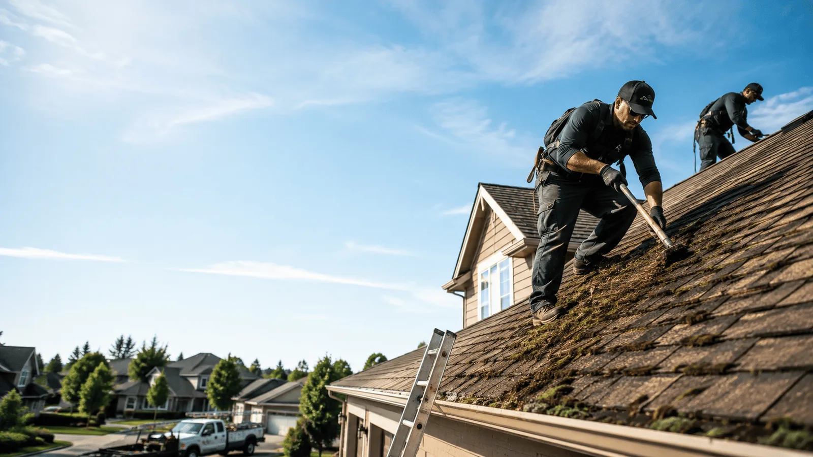 Roof Moss Removal in Cleveland, MS near me